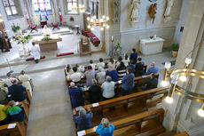 Dankgottesdienst der Kommunionkinder (Foto: Karl-Franz Thiede)